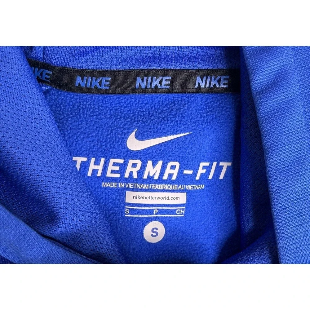 Nike Therma-Fit Graphic Hoodie Men's Size S Blue